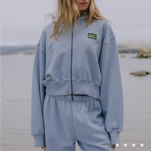 Daily Drills Light Blue Hoodie